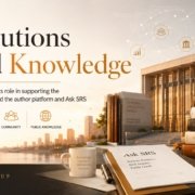 Institutions Build Knowledge featured image showing The Syed Group supporting books, platforms, community, and public knowledge.