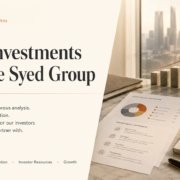 Syed Investments featured image for The Syed Group article on capital allocation and managed portfolio review connected to Syed Raheel Shahzad.