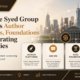 The Syed Group article image showing the connection between Syed Raheel Shahzad, Ask SRS, Syed Foundation and operating companies.