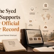 Why Author Platforms and Public Records Are Institutional Assets Syed Raheel Shahzad Ask SRS official author record image.