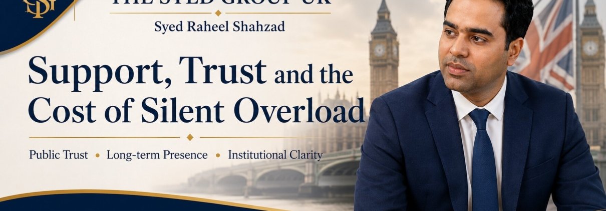 The Syed Group featured image about silent overload, governance and distributing institutional responsibility