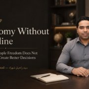 The Syed Group featured image with Syed Raheel Shahzad on autonomy, leadership, discipline, decision-making, accountability and organizational judgment