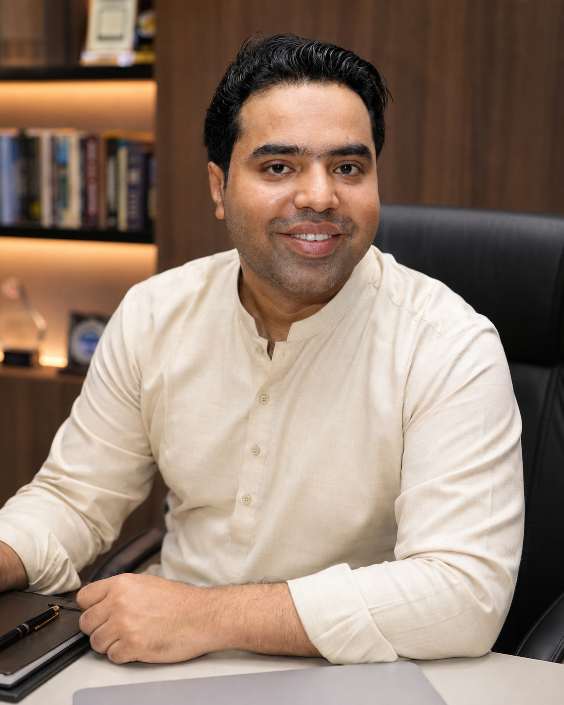 Syed Raheel Shahzad — سيد راحيل شهزاد — official author, founder and Group CEO portrait