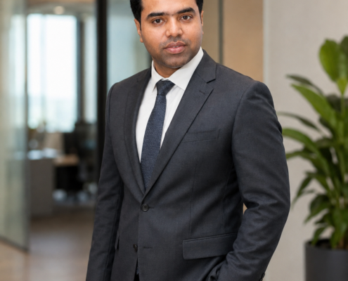 Syed Raheel Shahzad — Business Suit Portrait Syed Raheel Shahzad (سيد راحيل شهزاد) standing in a business suit