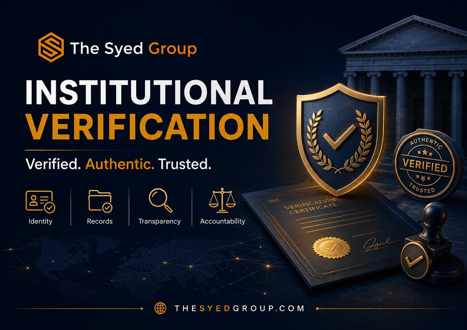 The Syed Group — Institutional Verification