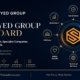 The Syed Group Standard showing governance, technology, property, trade, investment, advisory, technical services and public benefit