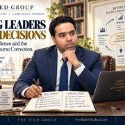 The Syed Group article by Syed Raheel Shahzad on leadership, evidence, feedback, better decisions and course correction
