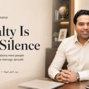 The Syed Group featured image with Syed Raheel Shahzad on speak-up culture, organizational loyalty, governance, leadership, risk and accountability