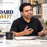 The Syed Group leadership article by Syed Raheel Shahzad on selective rules, consistent standards, organizational trust and executive credibility