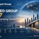 The Syed Group 2027 operating horizon showing finance, technology, property, trade, governance, investment, technical services and public-benefit capability under Syed Raheel Shahzad