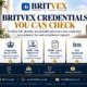 Britvex Advisory UK professional credentials showing Companies House ACSP, HMRC AML supervision, ICO registration, HMRC Agent Services and secure client access
